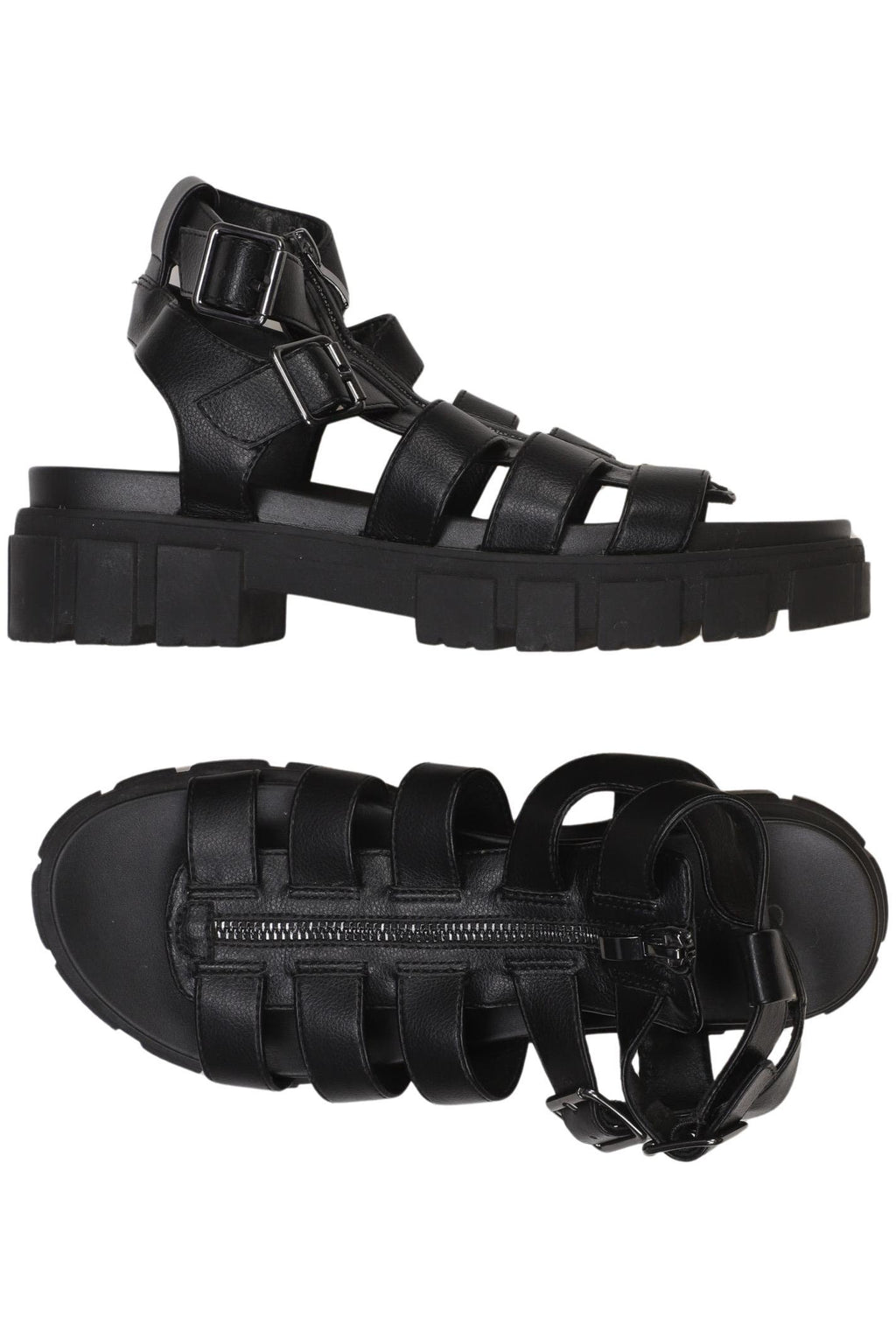 Catwalk Women Sandals Black EU 39 Synthetic Leather 5