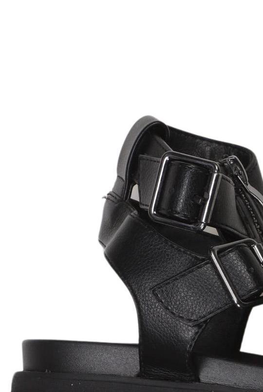 Catwalk Women Sandals Black EU 39 Synthetic Leather 6