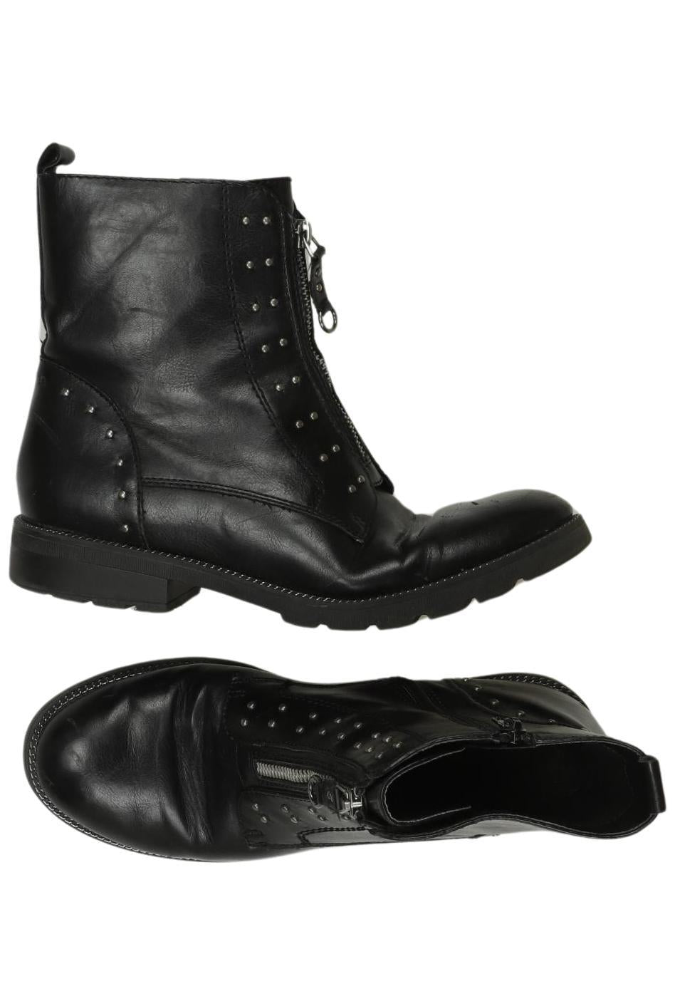 Catwalk Women's Ankle Boot Black EU 40 Synthetic Leather 10