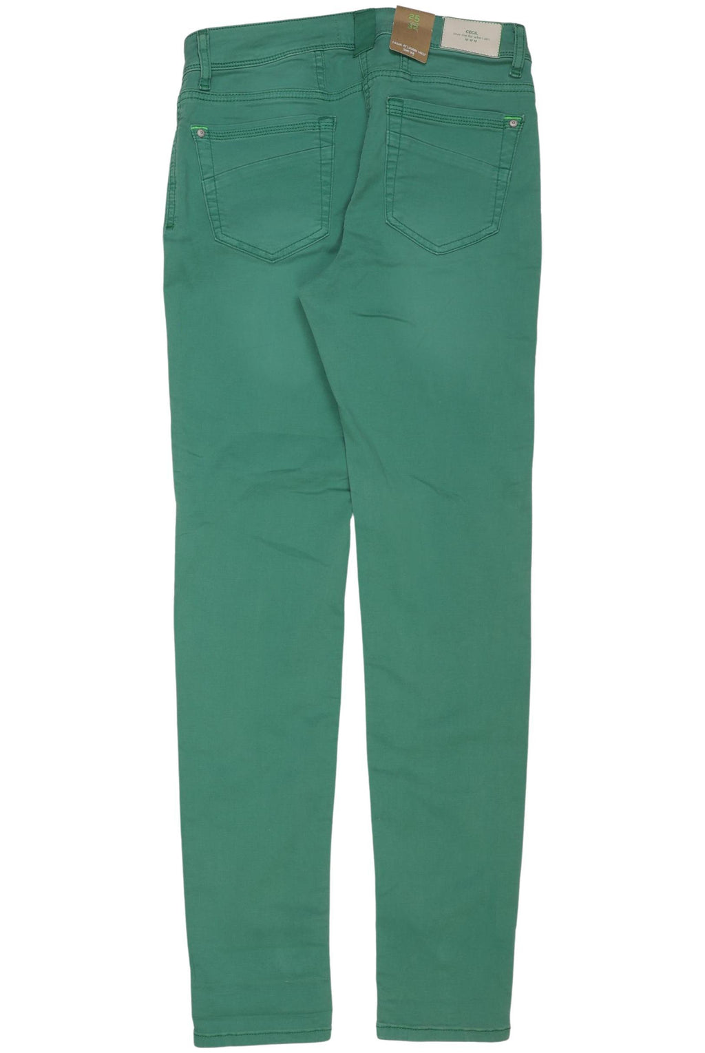 Cecil Damen Jeans Green W25 8