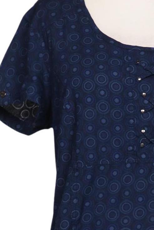 Cecil Women Dress Navy Blue Size L 4