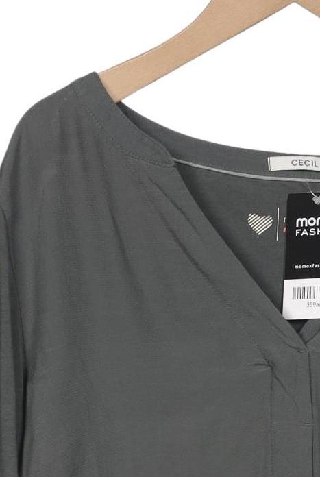 Cecil Women Long Sleeve Shirt Gray Size S 7