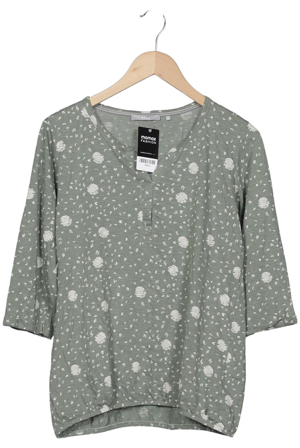 Cecil Women Long Sleeve Shirt Green M 8