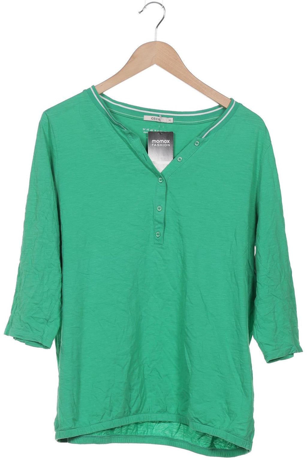 Cecil Women Long Sleeve Shirt Green Size XL 7