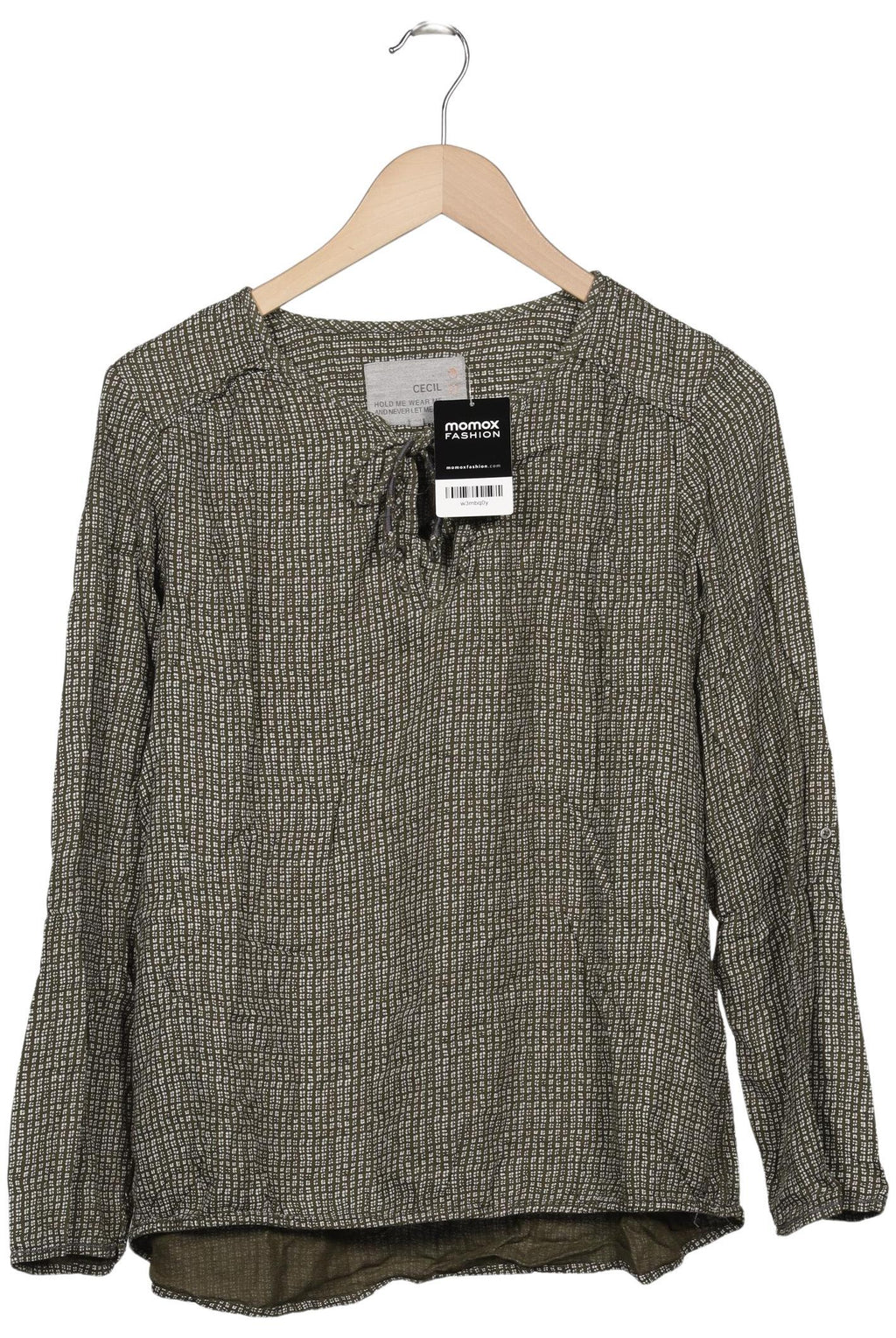 Cecil Women's Long Sleeve Shirt Green M 2