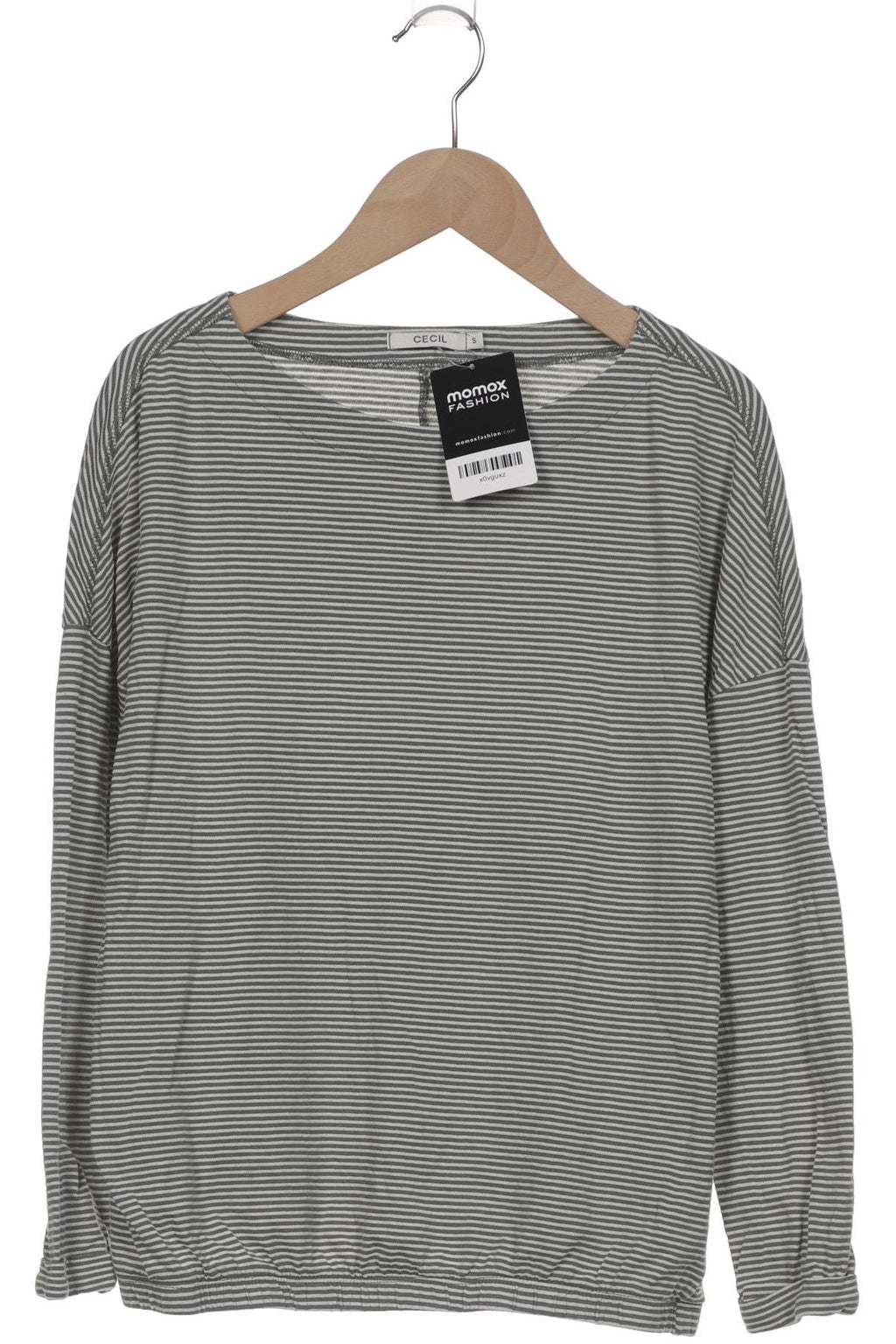 Cecil Women Long Sleeve Shirt Light Green Size S 6