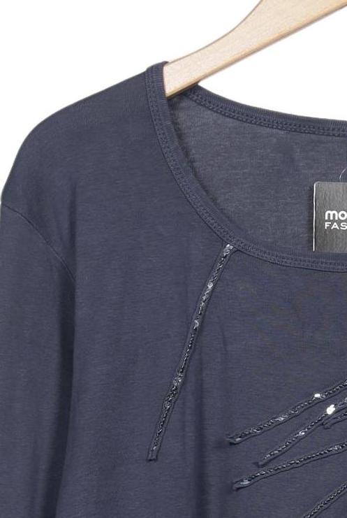Cecil Women Long Sleeve Shirt Navy Blue XXL Cotton 8