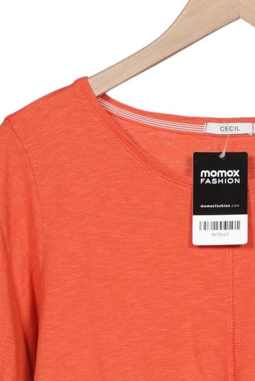 Cecil Women's Long Sleeve Shirt Orange S 8