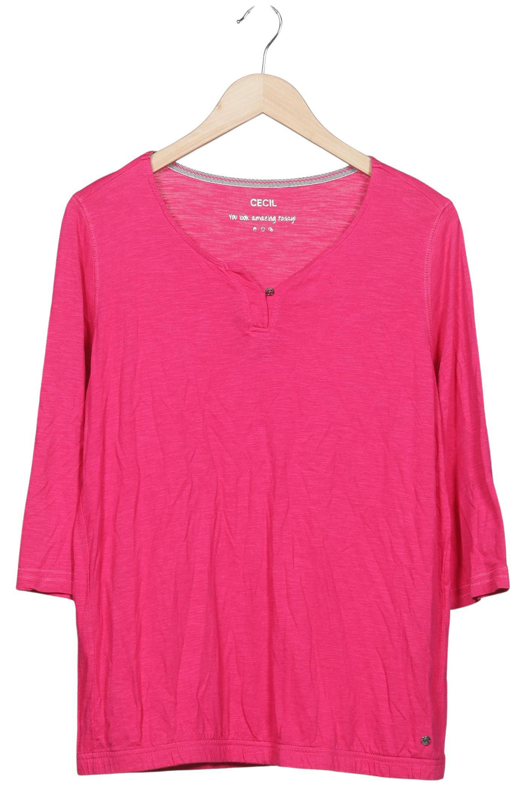 Cecil Women's Long Sleeve Shirt Pink XL 2