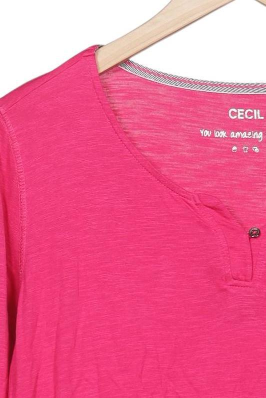 Cecil Women's Long Sleeve Shirt Pink XL 3