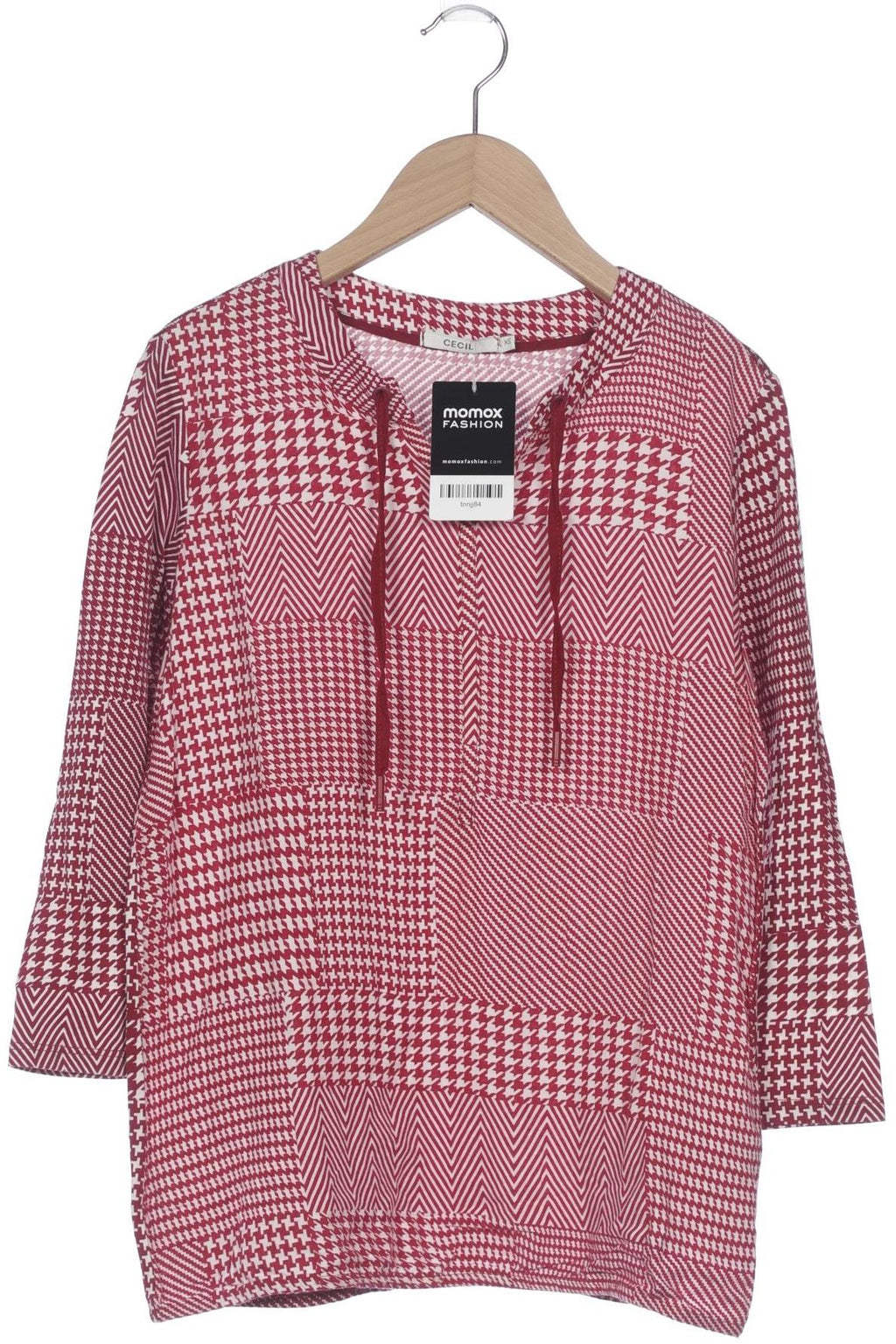 Cecil Women's Long Sleeve Shirt Red XS 3