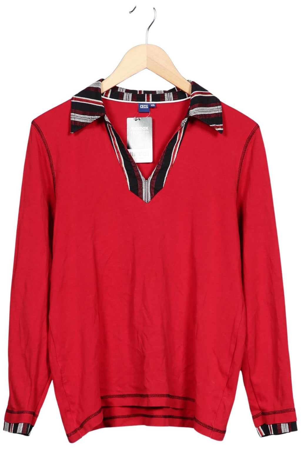 Cecil Polo Shirt Red XXL 2