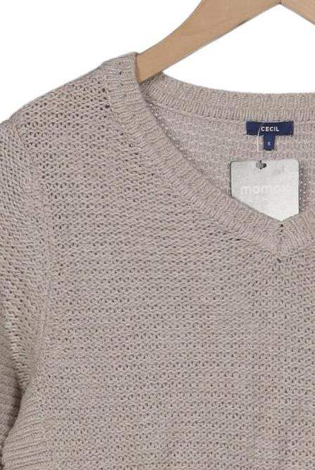 Cecil Damen Pullover Beige Gr. S 10