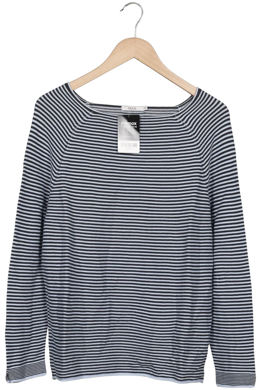 Cecil Damen Pullover Blau M Baumwolle 5
