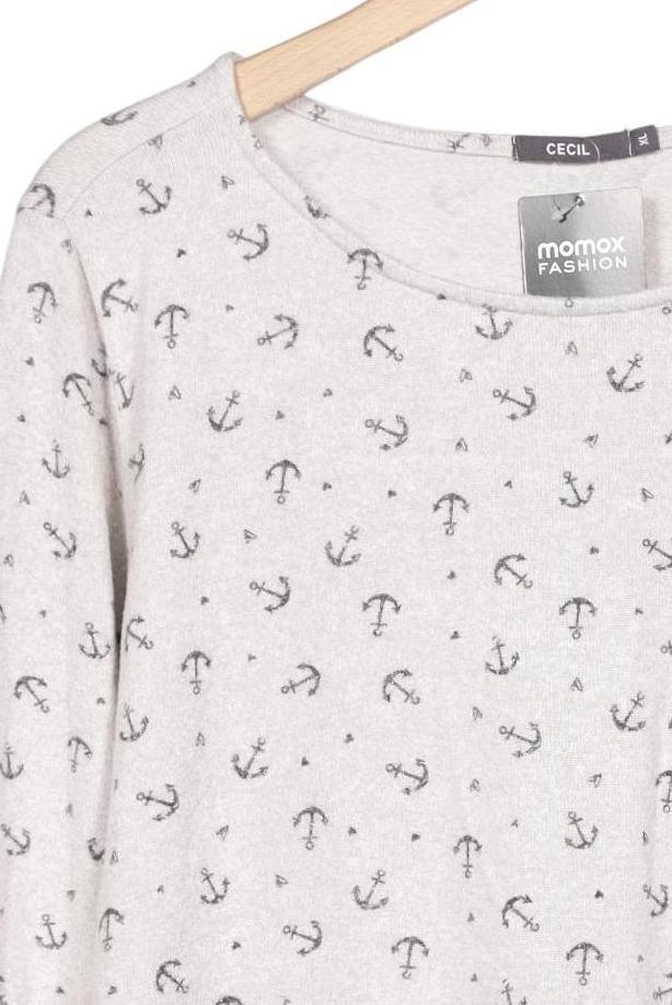 Cecil Women's Pullover Cream White Size XL 4