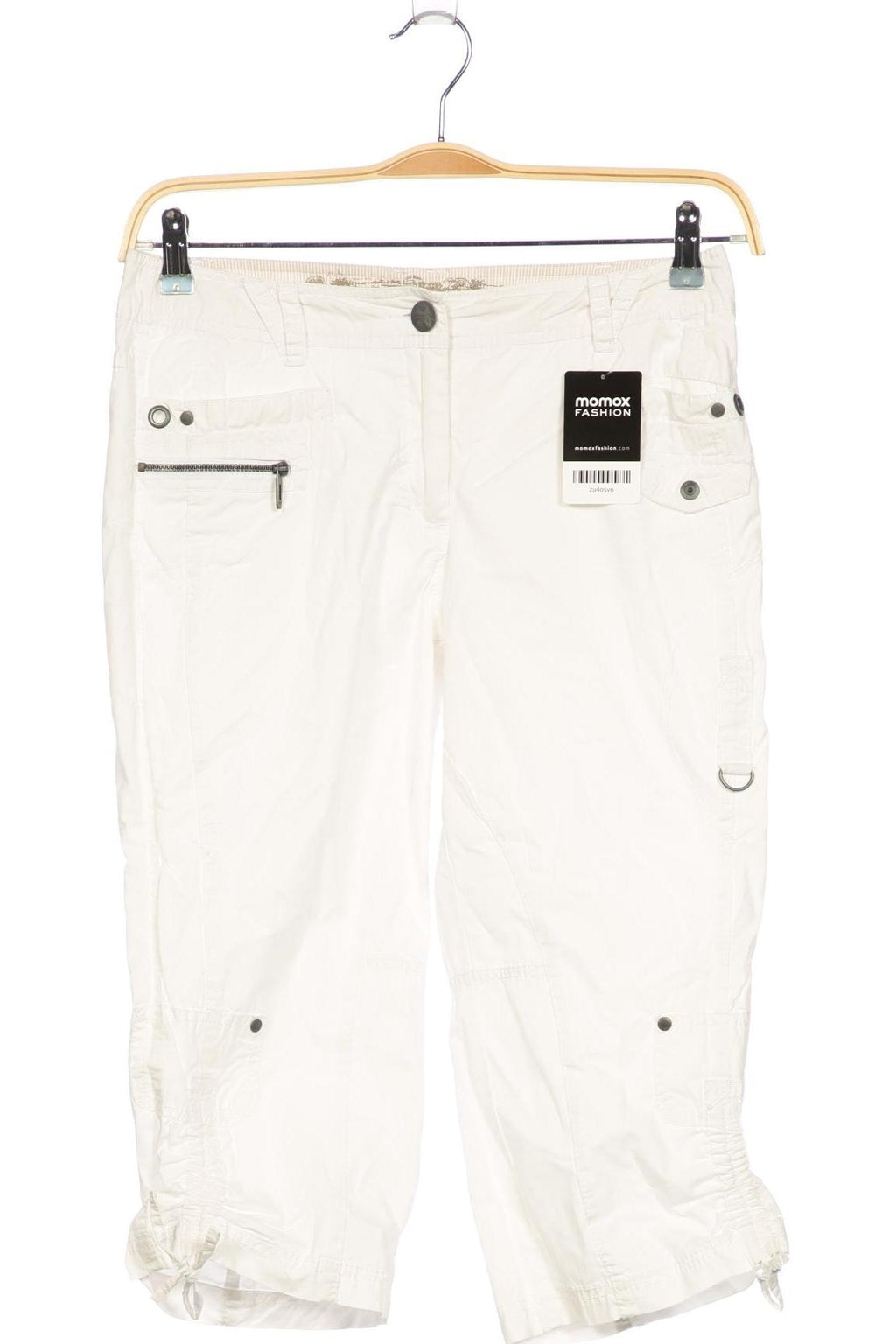 Cecil Damen Shorts Weiß W29 Baumwolle 4