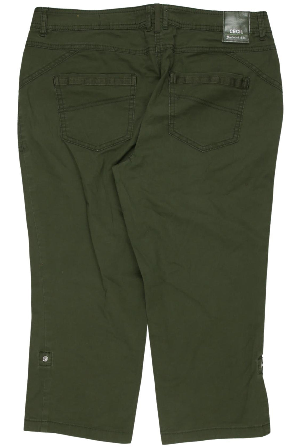 Cecil Damen Stoffhose Grün W30 10