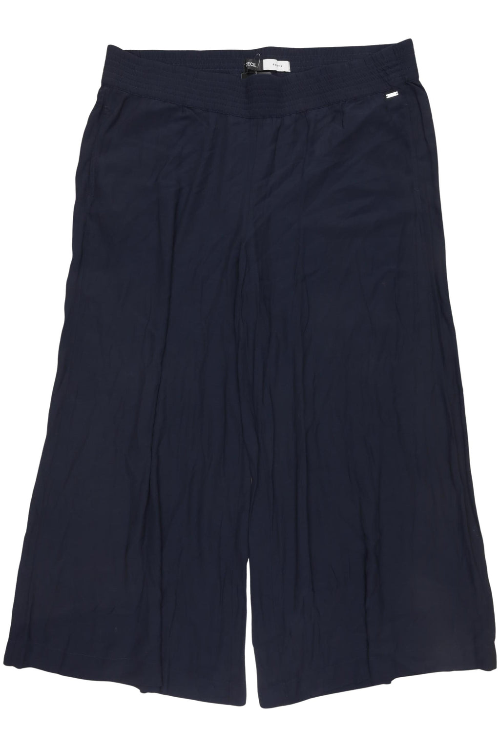 Cecil Women's Trousers Navy Blue XXL Viscose 2