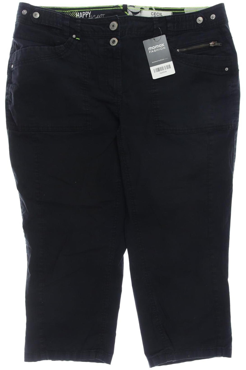 Cecil Damen Stoffhose Schwarz W32 4