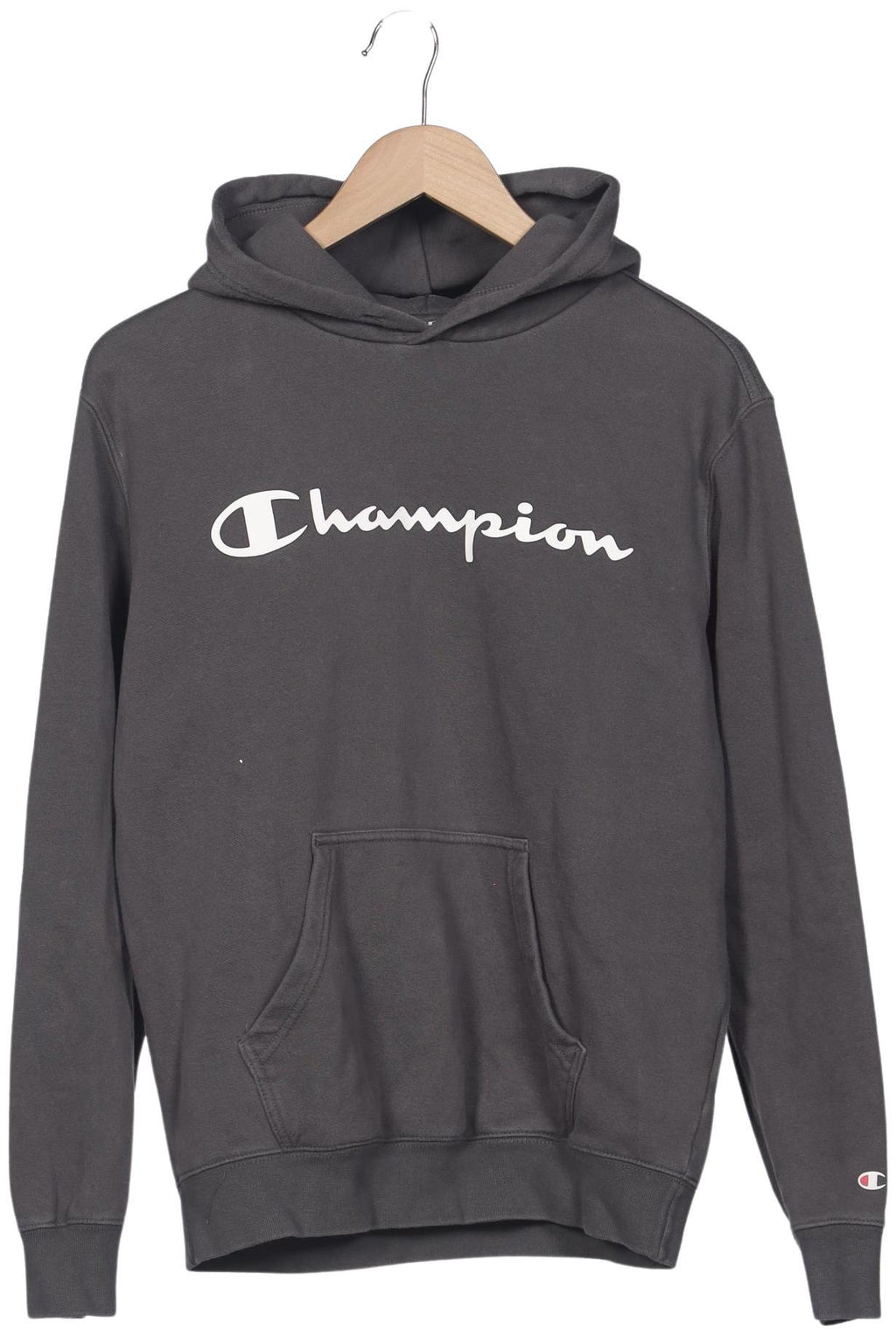 Champion Men Hoodie Gray M 2