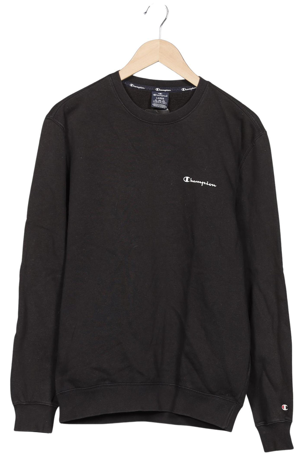 Champion Men Sweater Black Size L 2