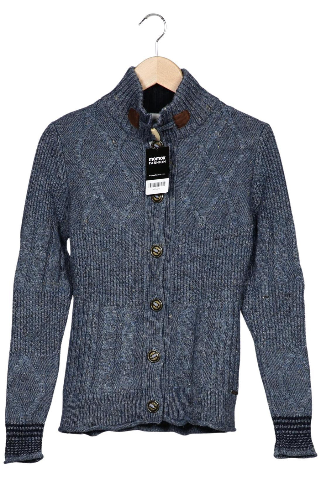 Chiemsee Women's Knit Cardigan Blue Size XS 2