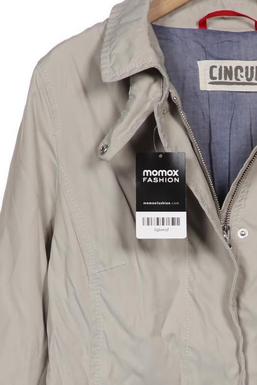 Cinque Women Coat Gray EU 32 Cotton Synthetic Second Hand 6