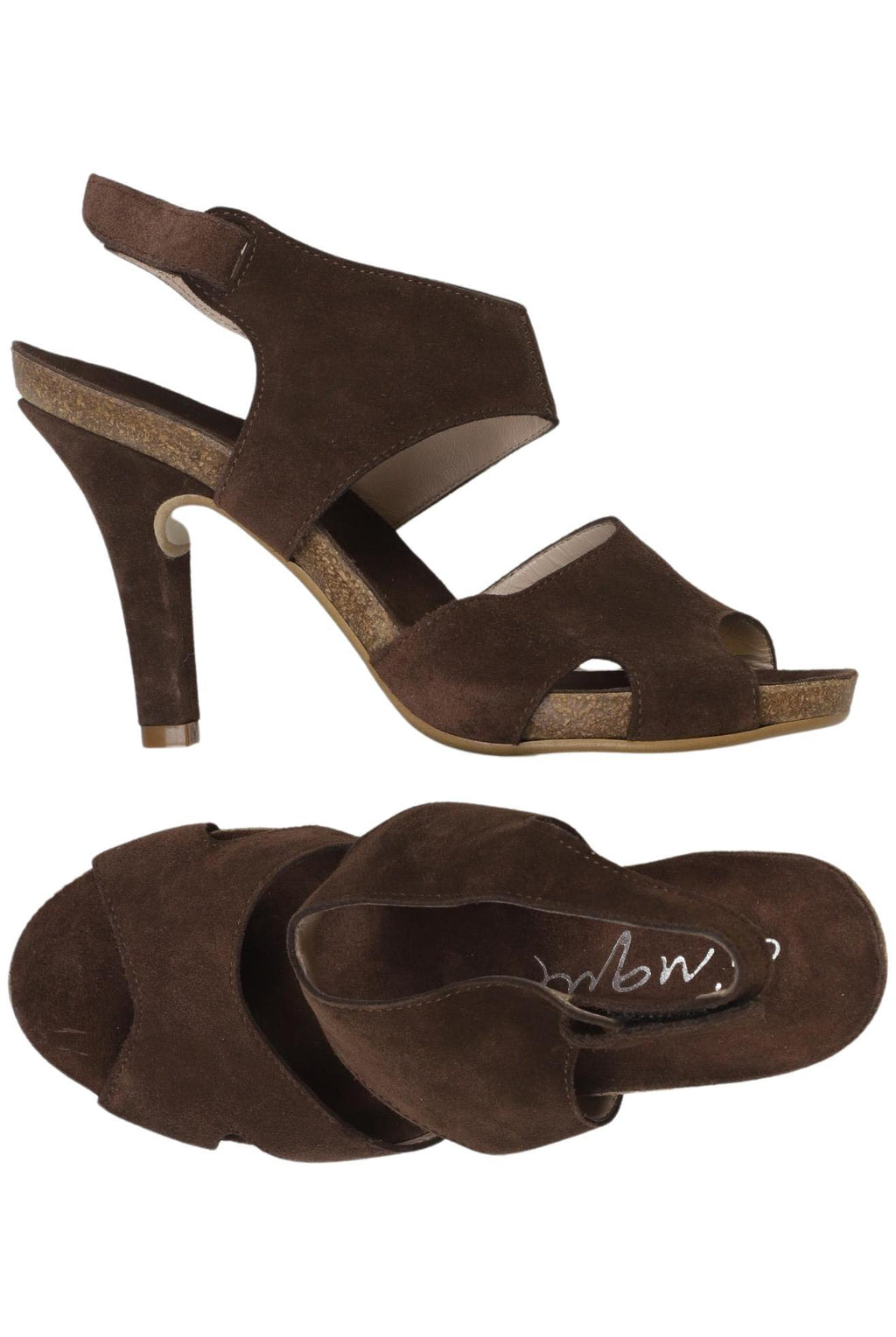 Cinque Women Sandals Brown EU 38 Leather 2