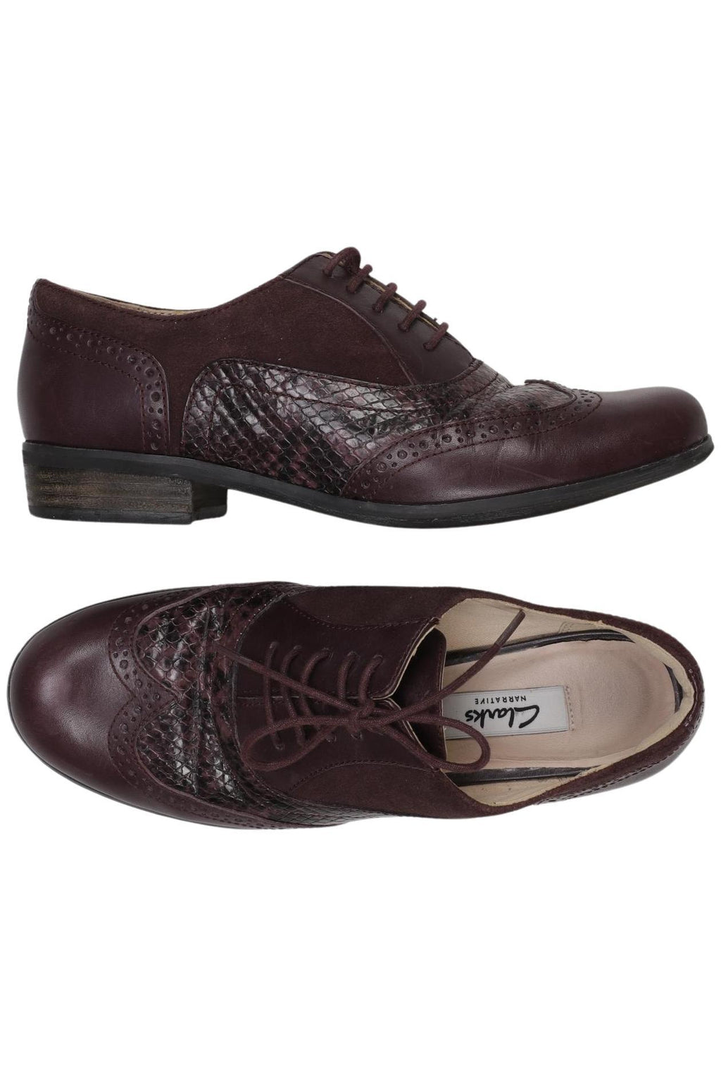 Clarks Damen Halbschuh Bordeaux EU 36 5