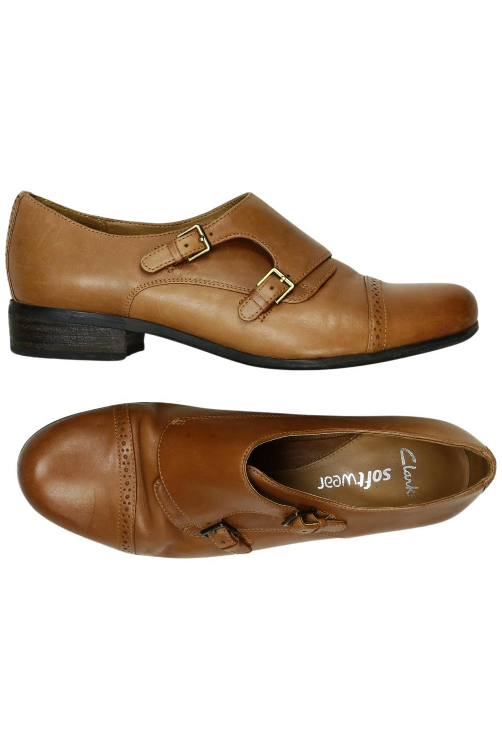 Clarks Damen Halbschuh Braun EU 40,5 6