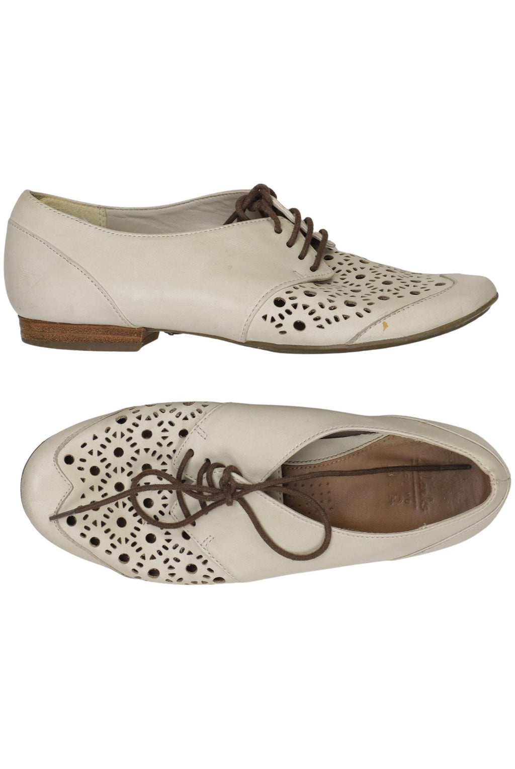 Clarks Halbschuh Cream White EU 37.5 2