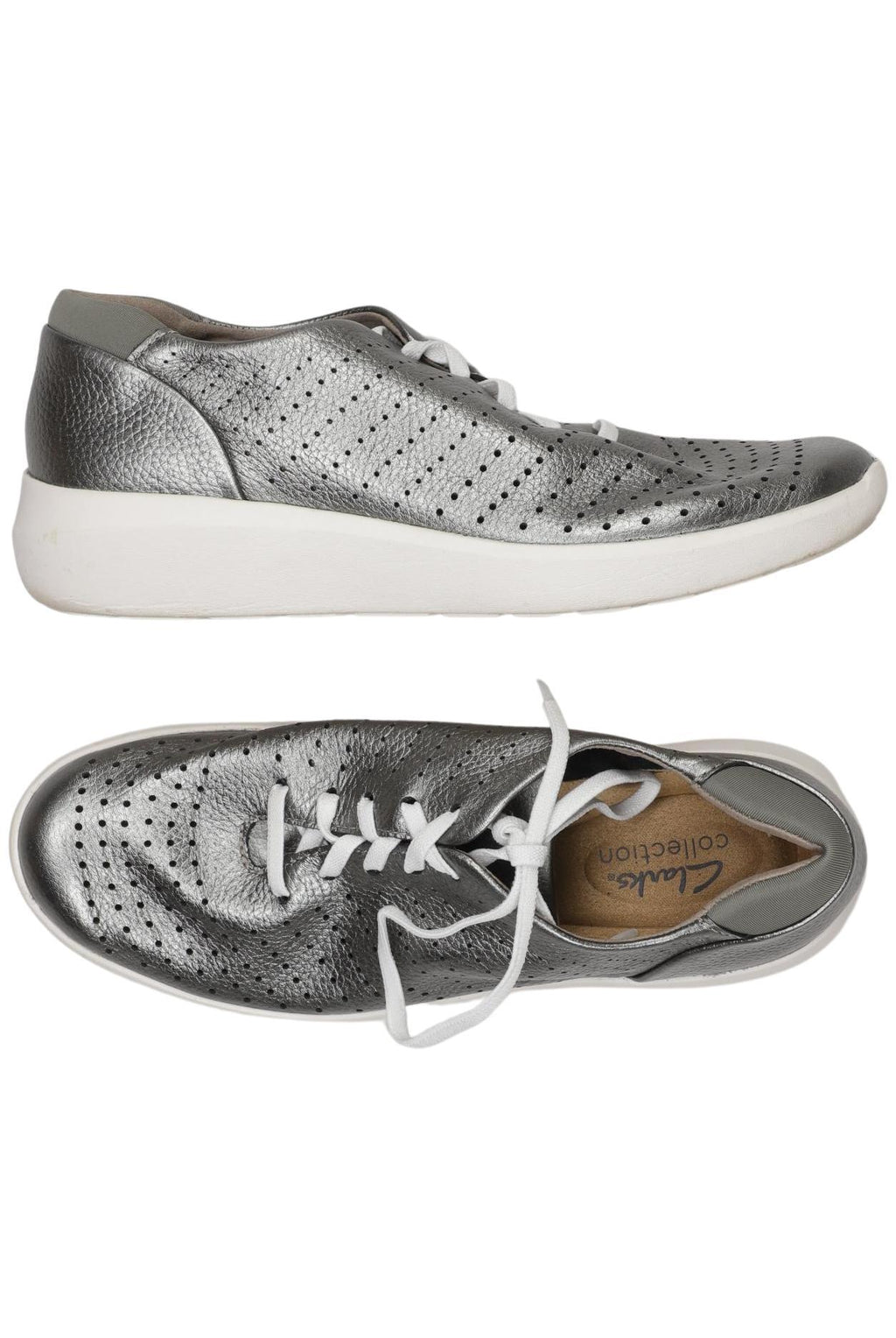 Clarks Women's Shoe Silver EU 39 4