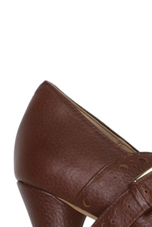 Clarks Damen Pumps Braun EU 40 Leder 3