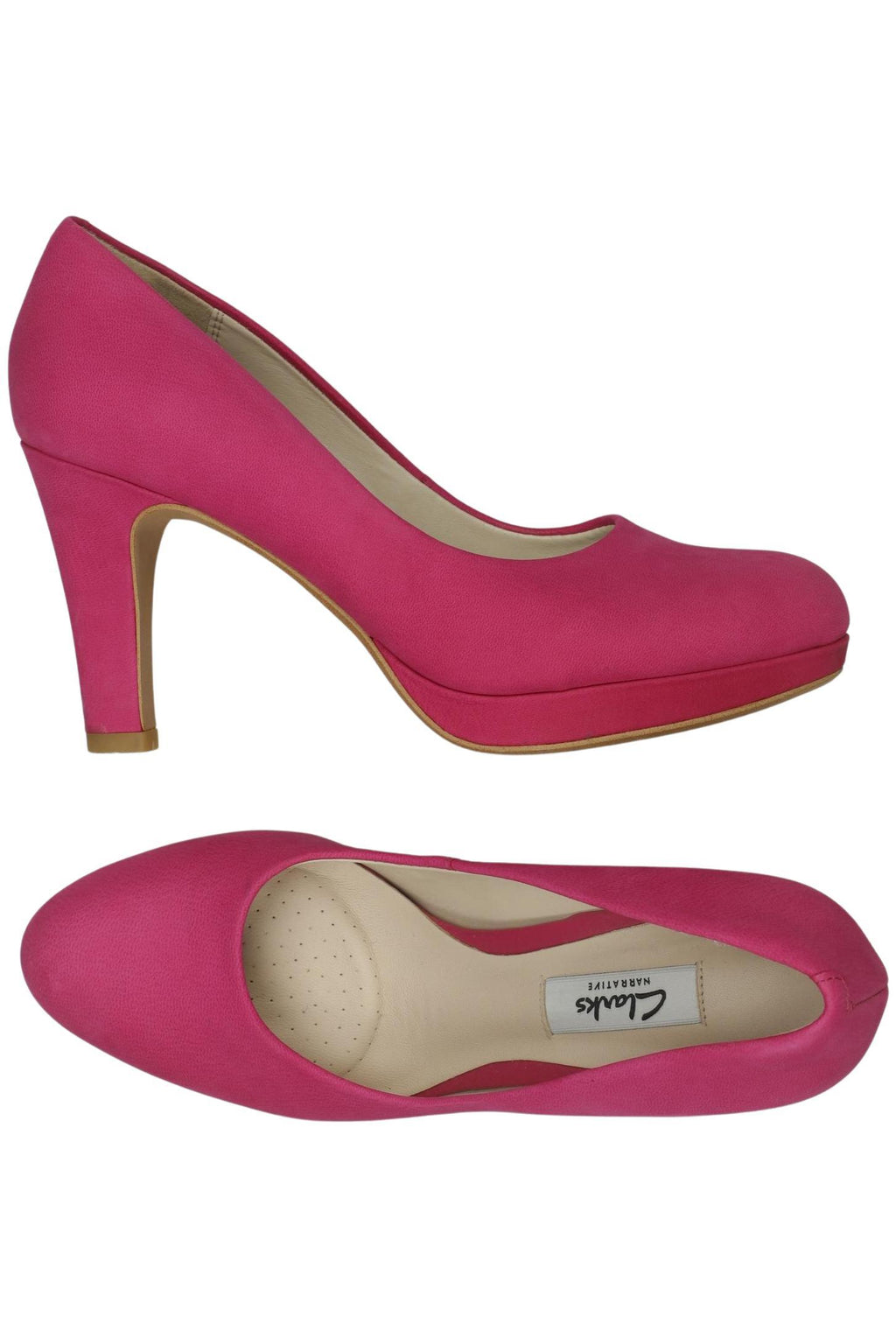 Clarks Women's Pumps Pink EU 37.5 2