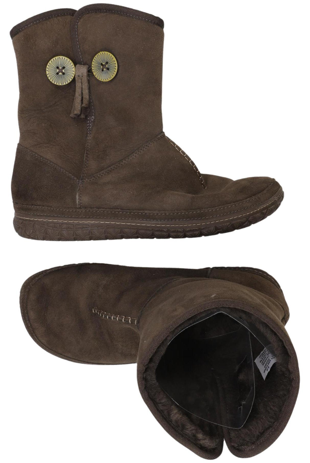 Clarks Women's Ankle Boot Brown EU 39 Leather 2
