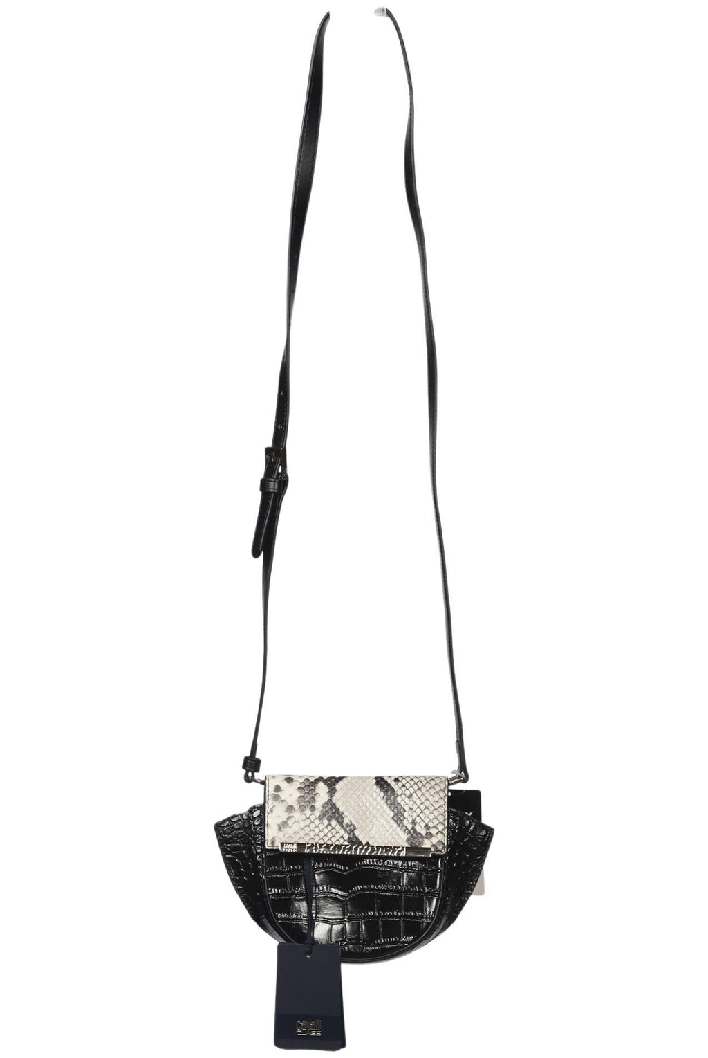 Roberto Cavalli Class Small Leather Handbag Black 2