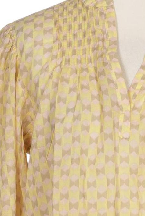 Closed Women's Blouse Yellow S Cotton 7