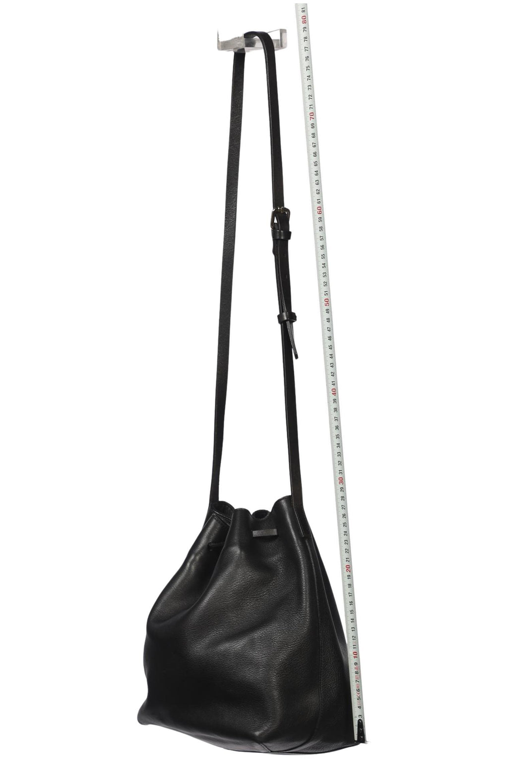 Sac à Main en Cuir Femme Closed, Noir 7
