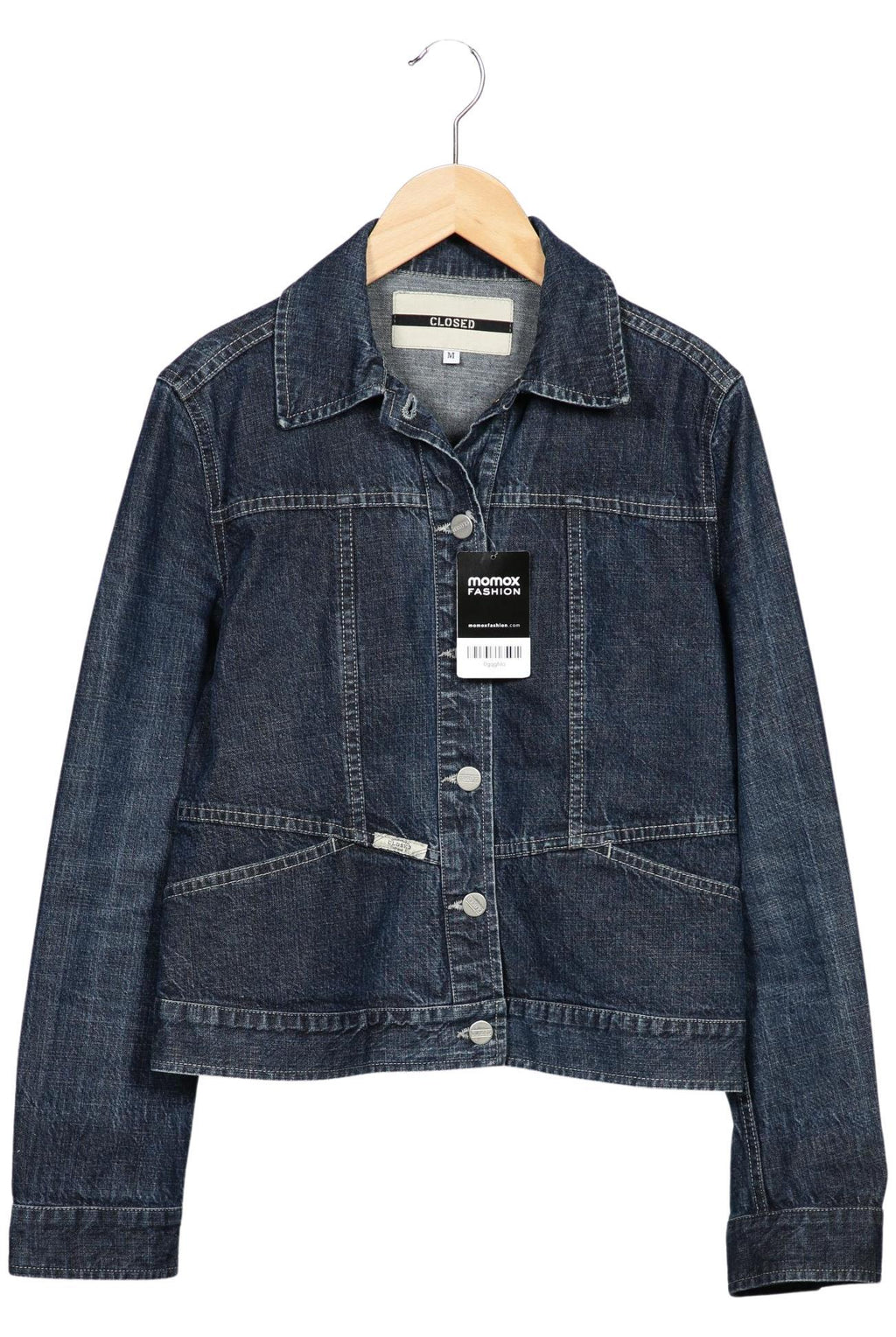 Closed Women's Jacket Blue M Cotton 4