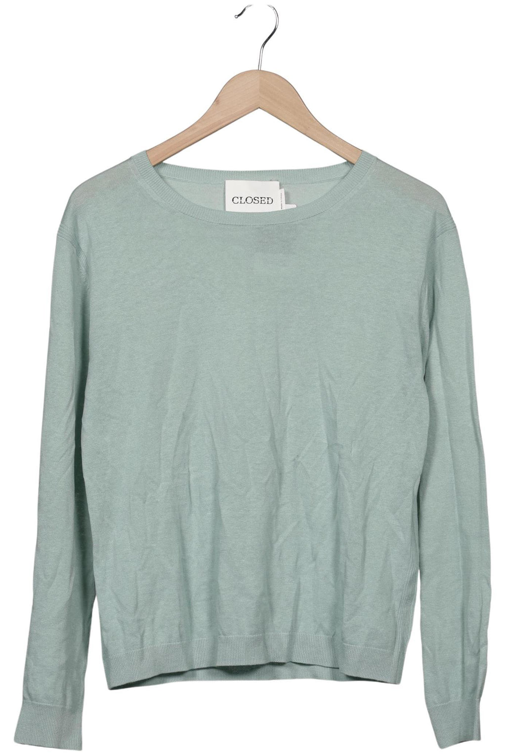 Closed Women's Sweater Light Green M Linen Cotton 2