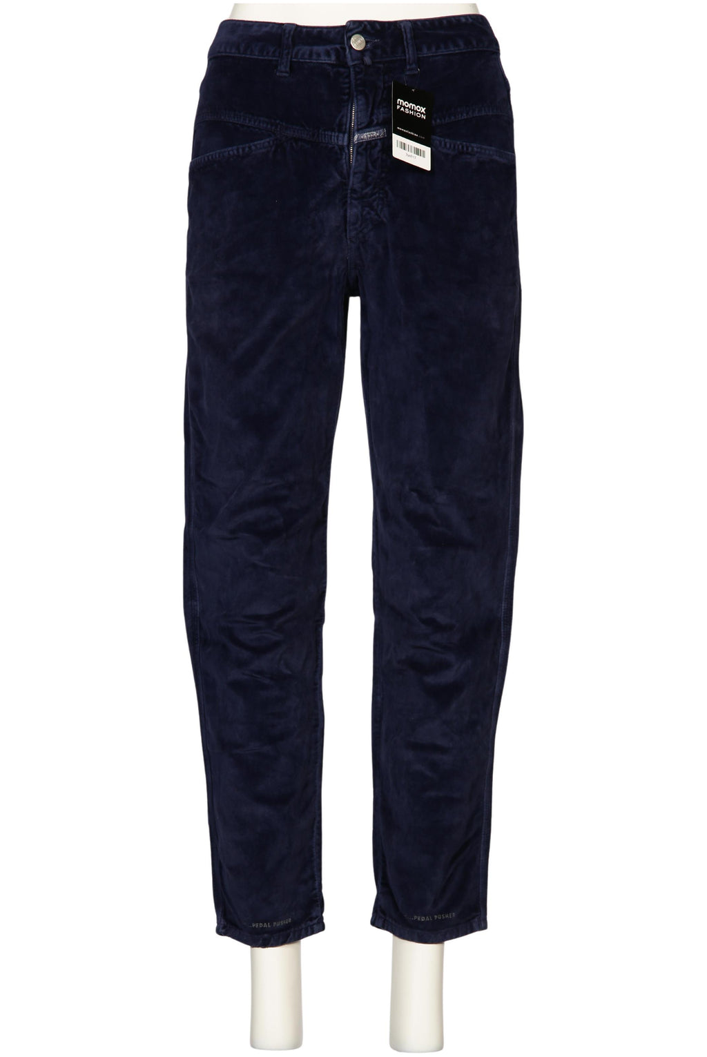 Closed Women Trousers Navy Blue EU 42 Cotton 2