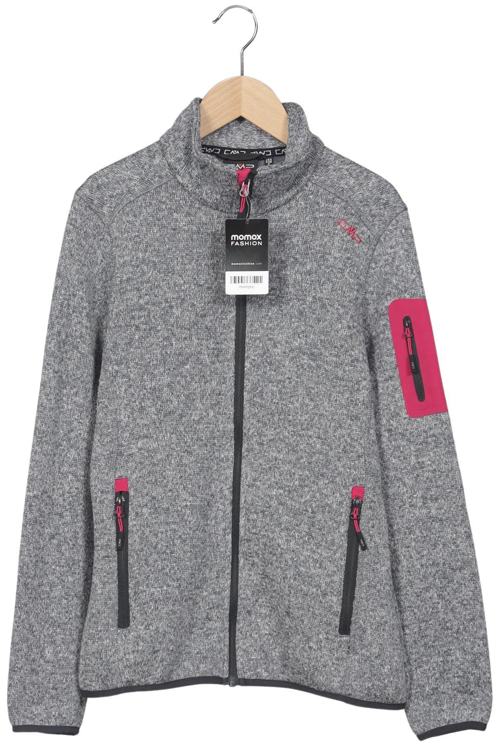 CMP Women's Cardigan Gray EU 38 2