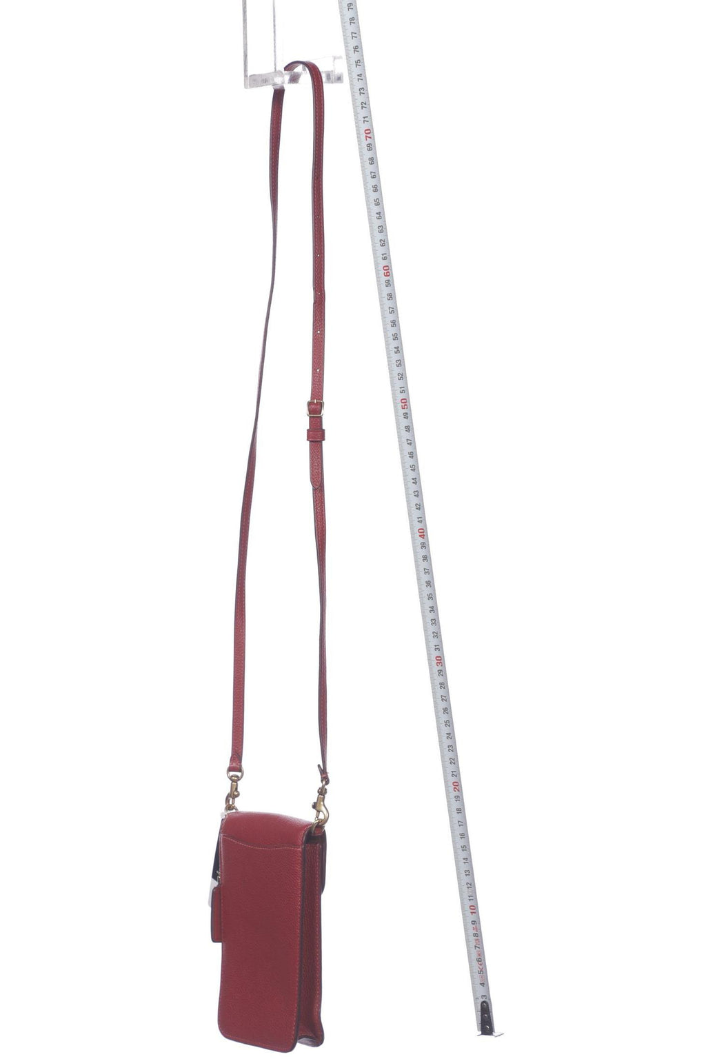 Coach Small Leather Handbag Red 6
