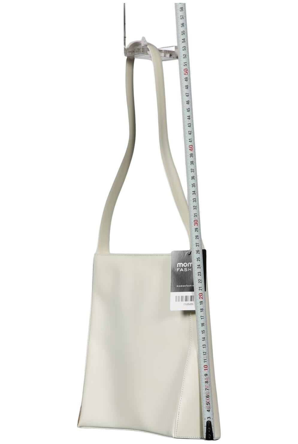 Coccinelle Small Leather Handbag Cream 3