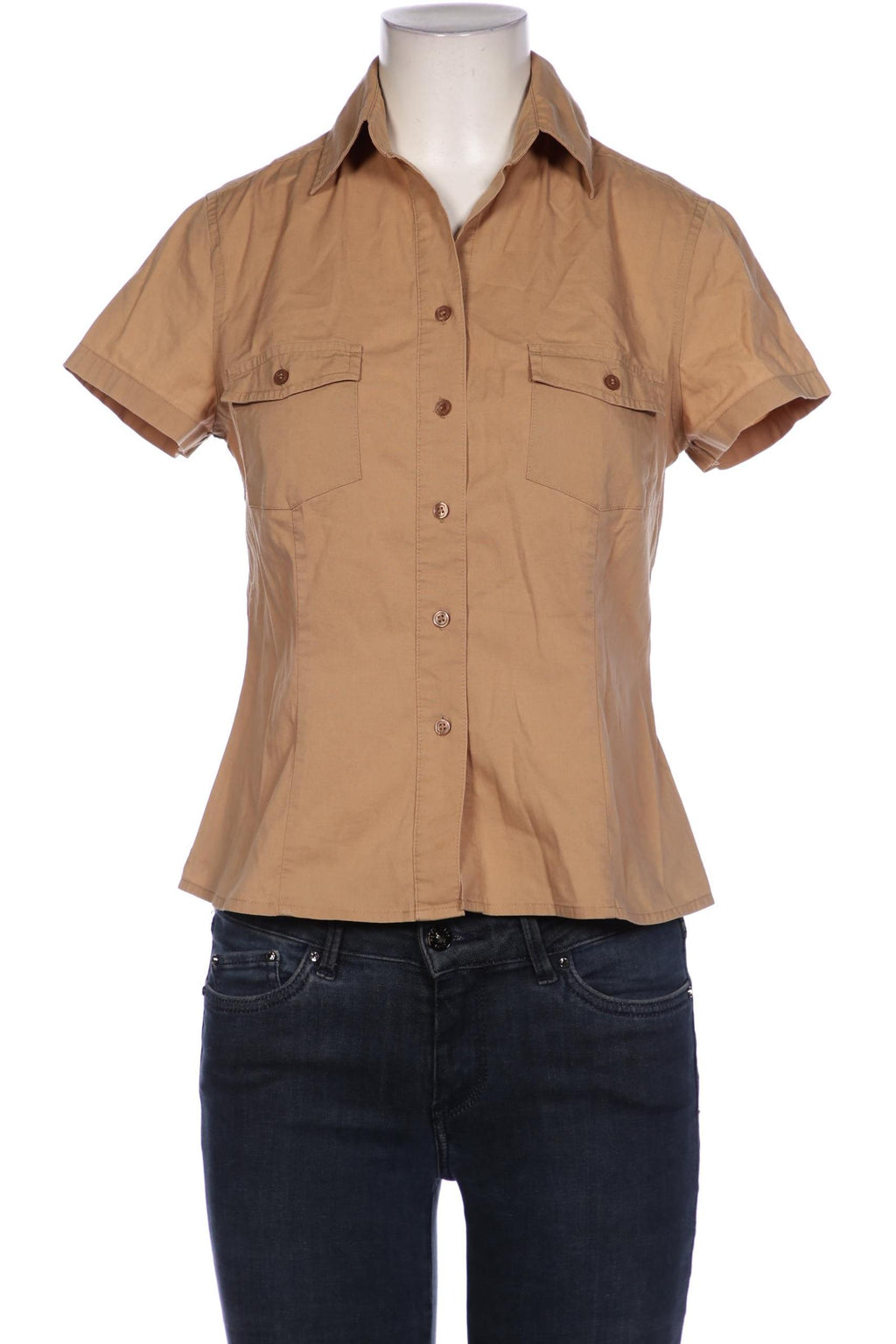 Comma Women's Blouse Beige EU 36 4