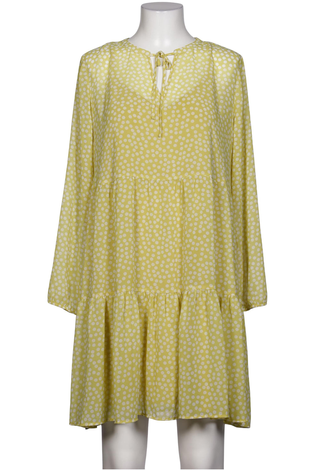 Comma Dress Yellow Size L Synthetic 2