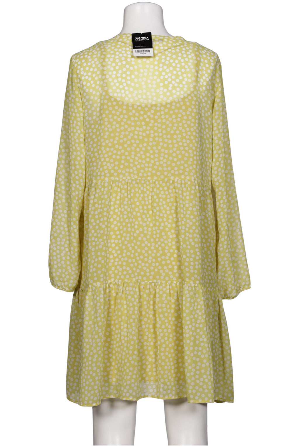 Comma Dress Yellow Size L Synthetic 3