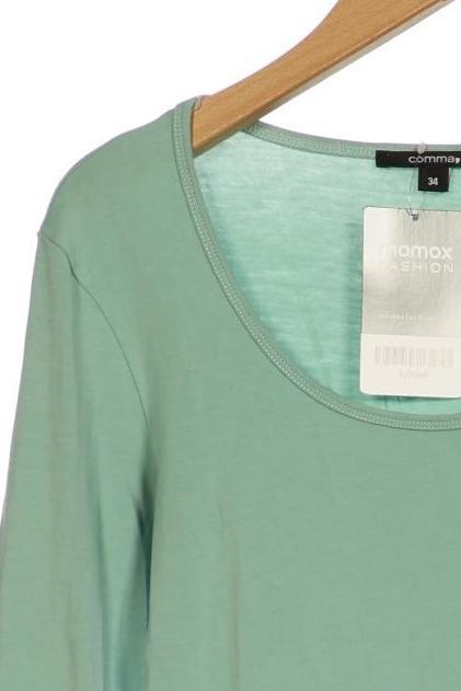 Comma Women's Long Sleeve Shirt Turquoise EU 34 6