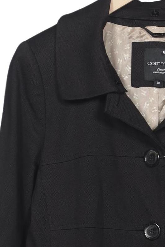 Comma Damen Mantel Schwarz EU 40 6