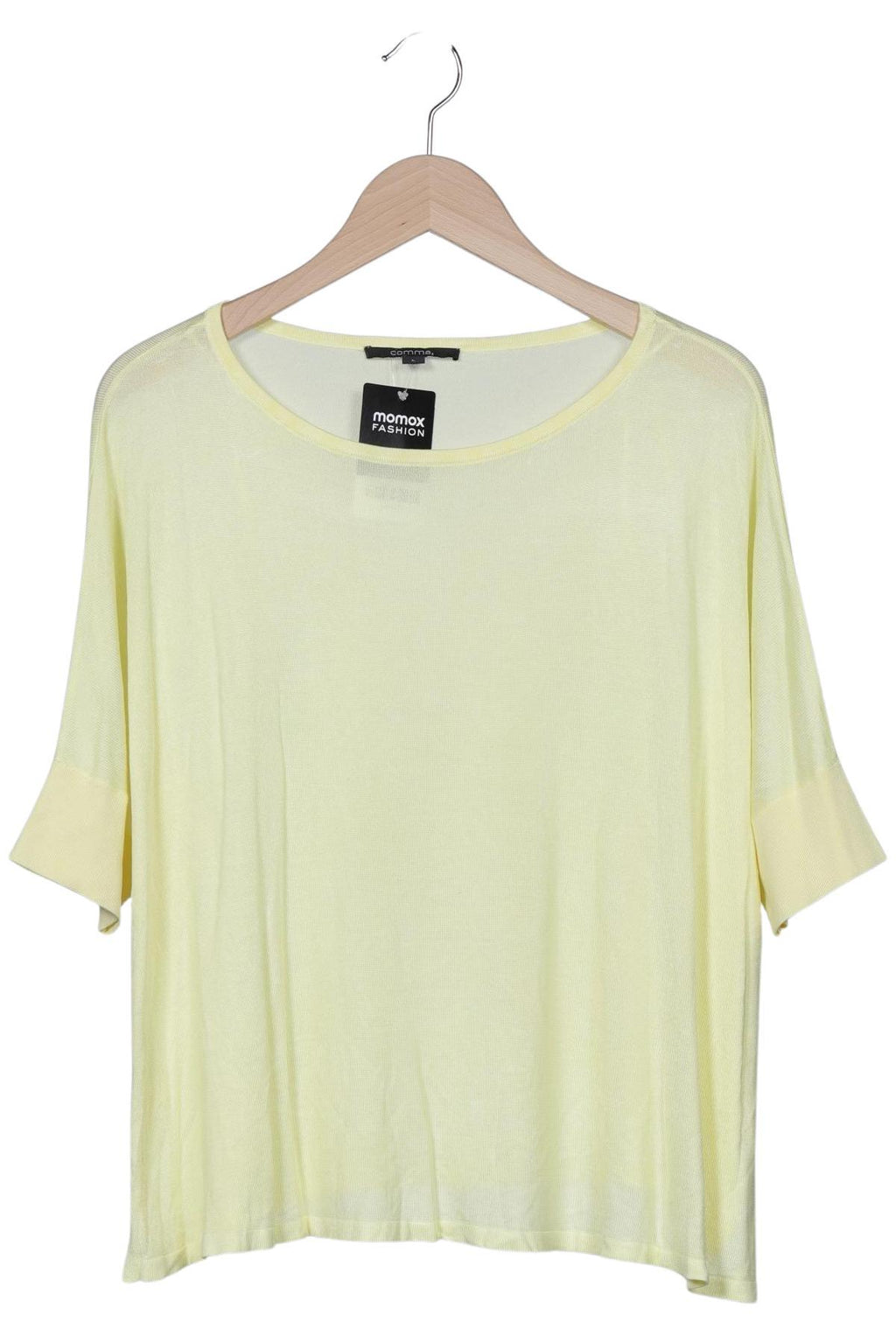 Comma Women's Sweater Yellow Size L Viscose 2